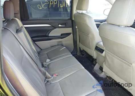 2014 Toyota Highlander Xle V6 из США, поврежденный, VIN 5TDKKRFH4ES017778